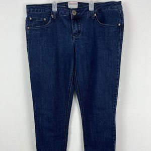 Seduction Victoria Jeans Women's Size 13 Blue 66% Cotton 33% Polyester